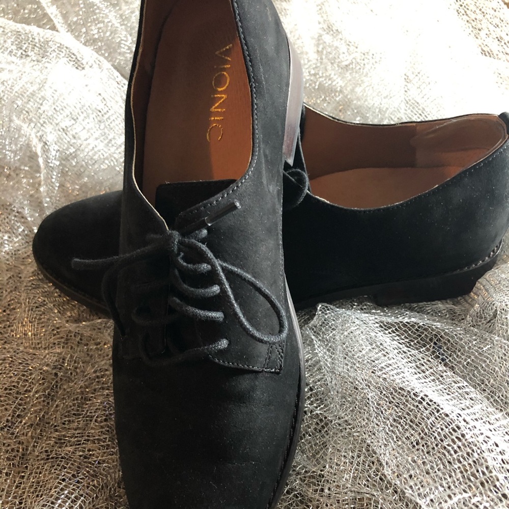Vionic Weslyn Oxfords - Black, 8.5